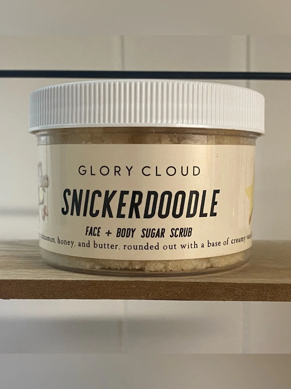 NEW Glory Cloud Snickerdoodle Face + Body Sugar Scrub *Bundle for $5*